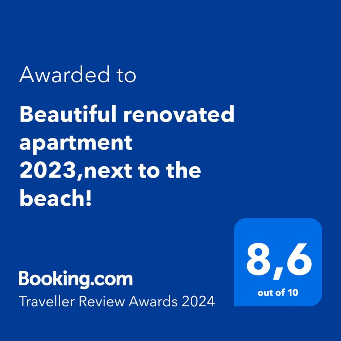 Beautiful Renovated Apartment ,Next To The Beach ! Air-C, Free Parking! Niza Exterior foto